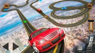 Impossible tracks car driving simulator