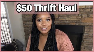 $50 Family Thrift Haul | Tabitha Marie