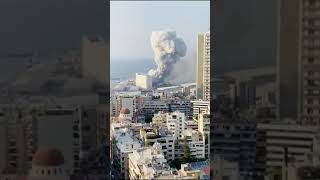 Todos los vídeos de la explosión de Beirut libano