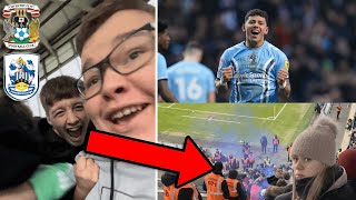 PYRO SET OFF 🤣 | FIRST WIN OF 2023 | Coventry City 2-0 Huddersfield town