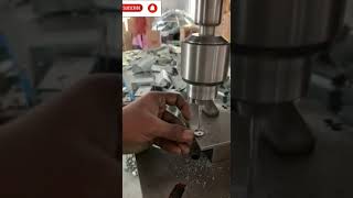 Micro tapping, mini tapping machine, Tapping work