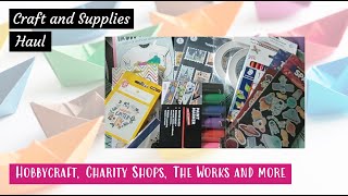 Craft and Supplies Haul