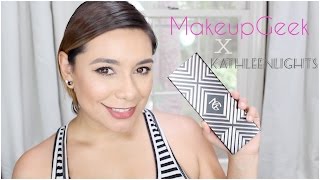 Makeup Geek x KathleenLights Highlighter Palette | Reseña | Lulubella83