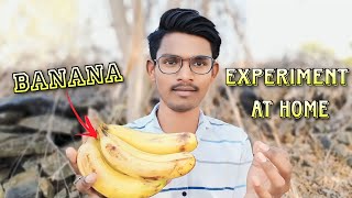 Crazy Banana Experiment || At home || 🍌 😬🤯 || #experiment