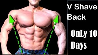 Top 5 V-Shave exercises // Barbell OnLy//