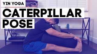 How to do Caterpillar Pose (Hamstring & Calf Stretch) | Yin Yoga