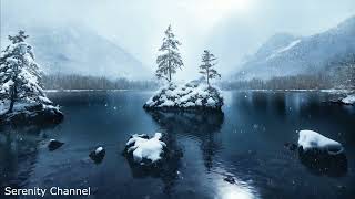 Good Night - 30 minutes - Rest Time & Calm Music - Serenity Channel Winter Wonderland - #sleepmusic