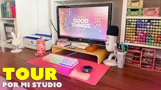 Room Tour 2024🎨 Mi espacio de trabajo creativo como Ilustradora