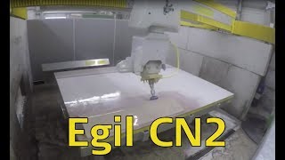 Fresa a ponte CNC - Gmm EGIL CN2 - Lucidatura in 5 Assi