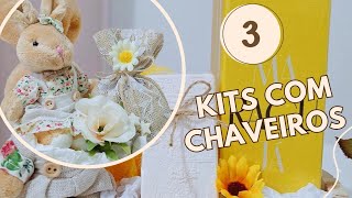 KITS COM CHAVEIROS DE PELÚCIA