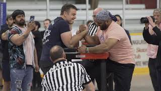 Ontario Armwrestling Championships 2023 90kg Mens Rights