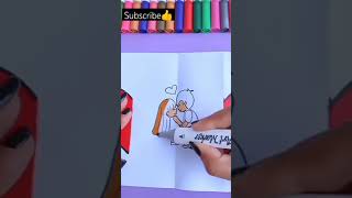 ❤+👫 #satisfying #drawing #artandcraft #creative #artdrawing #art #youtubeshorts #shorts