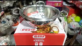 2024 100% best Steel Karahi wok Guaranteed +923323151585 worldwide Delivery