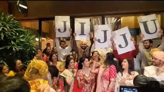 Baaraat Swagat & Welcome | Bride’s cousins & friends welcoming the groom & his family | Nishkruti