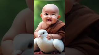 Little monk #monks #littlemonk #cutemonk #shorts