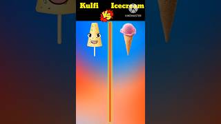 Kulfi 🆚 Icecream ❓|#shorts #comparison #Jatinkefacts