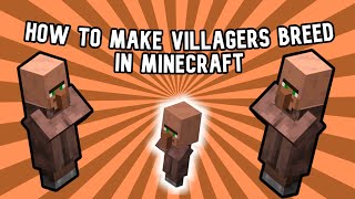 How To Make Villagers Breed In Minecraft (1.18)