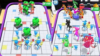 Poppy Playtime Chapter 4 Vs Robot Monster : Merge Master Rainbow friends 2