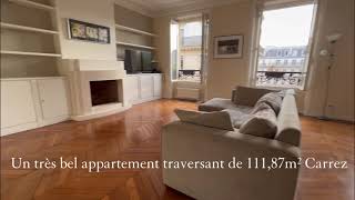 Exclusivité-Paris 2 - Rue de Palestro - Appartement de 111,87m² Carrez -Paris Normandie Transactions