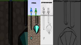 NEVER GIVE UP!rainbow friends storyboard #animation #shorts #story