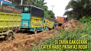 CANTER PATAH AS RODA,  TARIK MUNDUR SAMBUNG TIGA PUN TAK SAGGUP JUGA