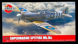 In-Box browse Airfix Supermarine Spitfire Mk.IXc, 1 24 - new tool!