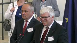 Begrüßung - Dr. Peter Neumann Honorarkonsul RH im Freistaat Sachsen, Dresden - Empfang