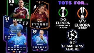 🔵🟠🟢CHAMPIONS, EUROPA AND CONFERENCE LEAGUE TOTS 2022/23🟢🟠🔵