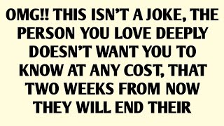 🧾OMG!! THIS ISN'T A JOKE, THE PERSON YOU LOVE DEEPLY DOESN'T WANT YOU TO KNOW AT ANY COST, THAT..