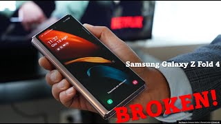 Samsung Galaxy Z fold 4 leaks