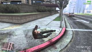 GTA 5 (PS4) Epic Motorcycle Crash #13