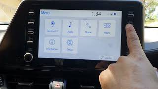 Toyota C-HR 2023: How to Customize The Infotainment Home Screen