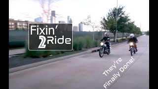 Fixin' 2 Ride - Wrapping Up The CB200 "Barn Find" and CL450 "Failed Cafe Racer"