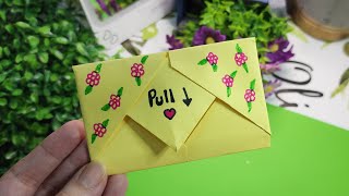 DIY Pull Tab Eid Greeting Card/origami eid/greeting/birthday card