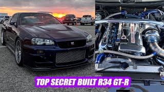 Top Secret Midnight Purple R34 Skyline GT-R in the USA