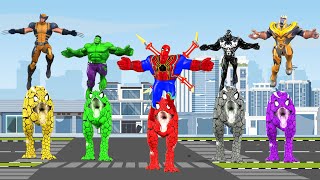 TEBAK GAMBAR TOP SUPERHERO I AVENGERS, MARVEL, GREEN HULK, SPIDER MAN 4, IRON MAN, VENOM, THANOS