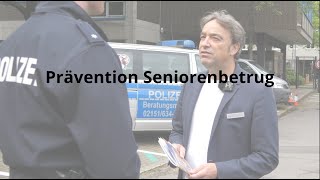 Prävention Seniorenbetrug - Stadt Krefeld und Polizei geben wichtige Tipps