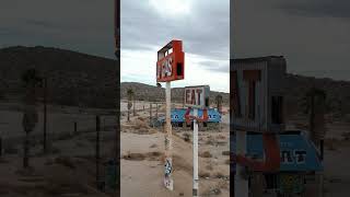 #abandoned gas station and restaurant in the California desert. #urbex #urbanexploration