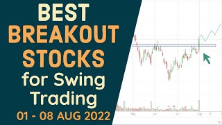 Positive BREAKOUT Stocks for Tomorrow for SWING TRADING ( 01 - 08 August 2022 )  Analysis in HINDI