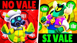 💸 TOP LAS 10 MEJORES Y LAS PEORES SKINS *CARAS* DE BRAWL STARS 😳