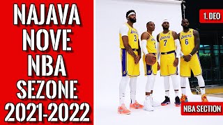 Predstavljanje NBA timova uoči sezone 2021-2022. - 1. deo