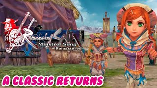 A CLASSIC RETURNS ~ ROMANCING SAGA: MINSTREL SONG REMASTERED