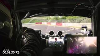 Pagani Zonda R - Nurburgring lap