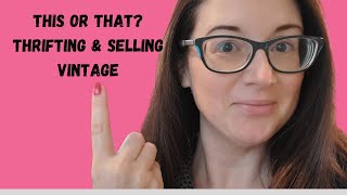 Free The Knits 🧶🪢 | Vintage Clothing Haul | This Or That | Vintage Reseller Tips | Thrift With Me