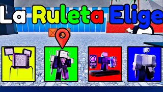 ¡SOLO PUEDO USAR UNIDADES QUE ELIGE LA RULETA! 😲🔥  | Toilet Tower Defense