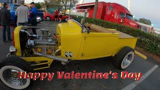 Classic Car Show Wednesday Valentine's Day Old Town Kissimmee Florida