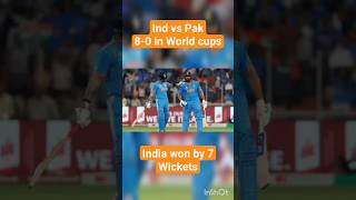 8-0 ind vs pak || #indvspak #worldcup2023 #cricket #rohitsharma #shortsfeed