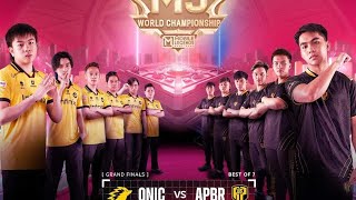 M5 Grand Final ပွဲကြီး [ ONIC vs AP BREN ] [ GAME 1 ]