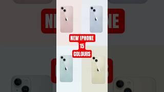 iPhone 15: NEW COLOURS REVEALED