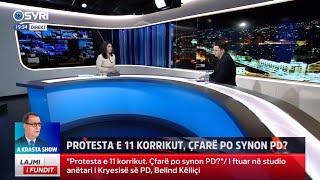 Belind Këlliçi - Në studion e Syri TV me moderatoren Armela Ferko